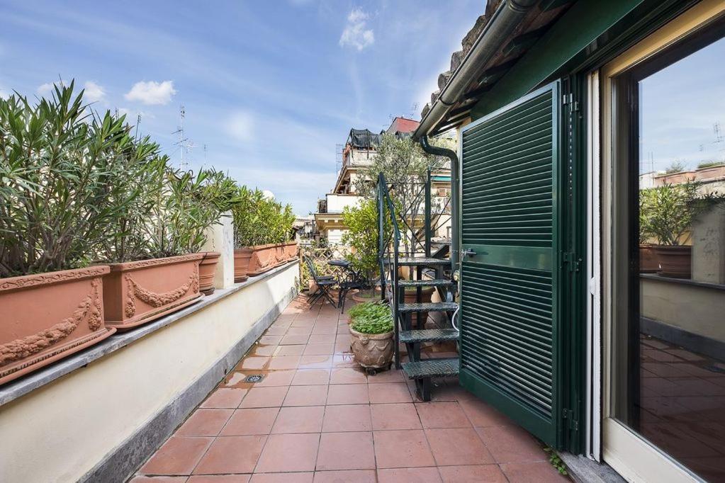 Navona Penthouse Apartment With Terraces Rom Exterior foto