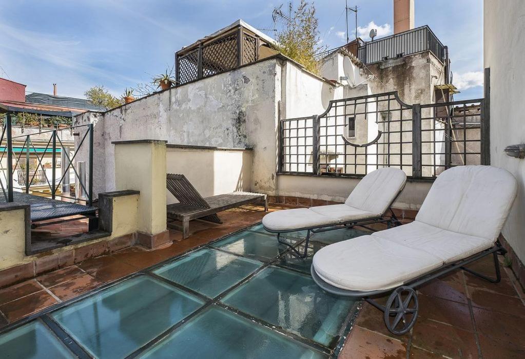 Navona Penthouse Apartment With Terraces Rom Exterior foto